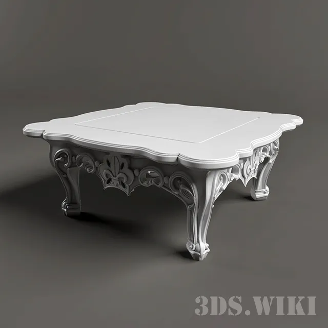furniture – Coffee Table DUKE OF LOVE 3ds Max