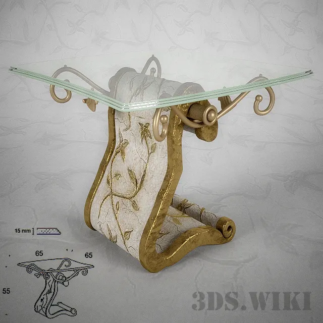 furniture – Coffee table Gala Proforma Diseno 3ds Max