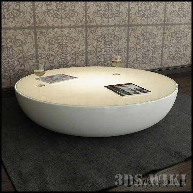 furniture – Coffee table OnnCherma Bonaldo Big Planet Light 3ds Max
