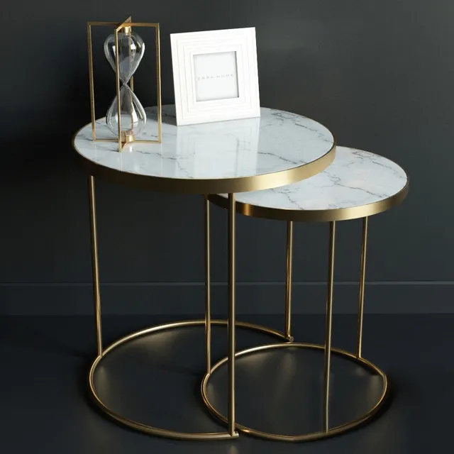 furniture – Coffee table Zara home 3ds Max