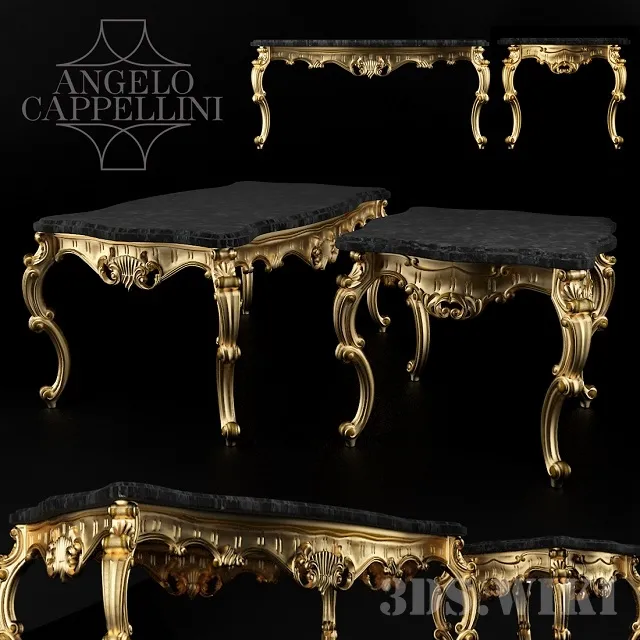 furniture – Coffee tables ANGELO CAPPELLINI 3ds Max