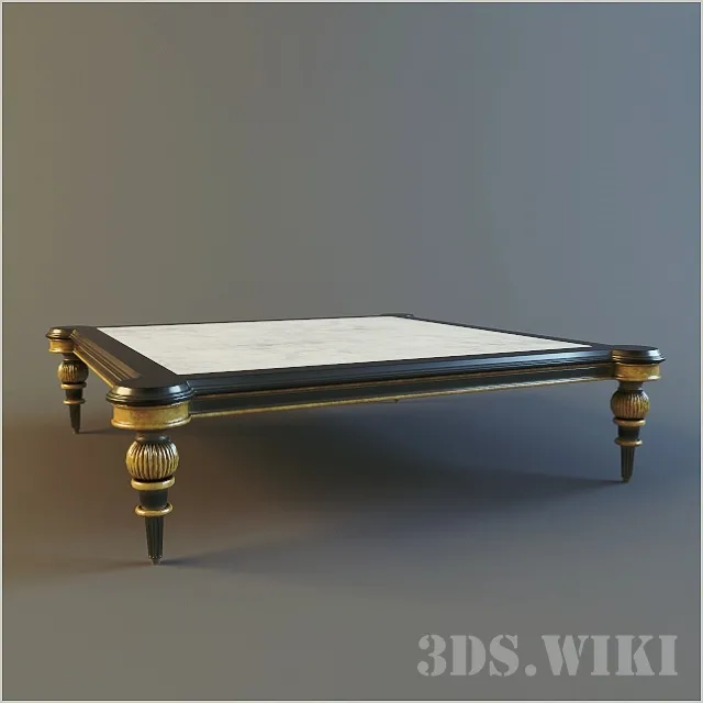 furniture – Coleccion Alexandra coffee table 3ds Max