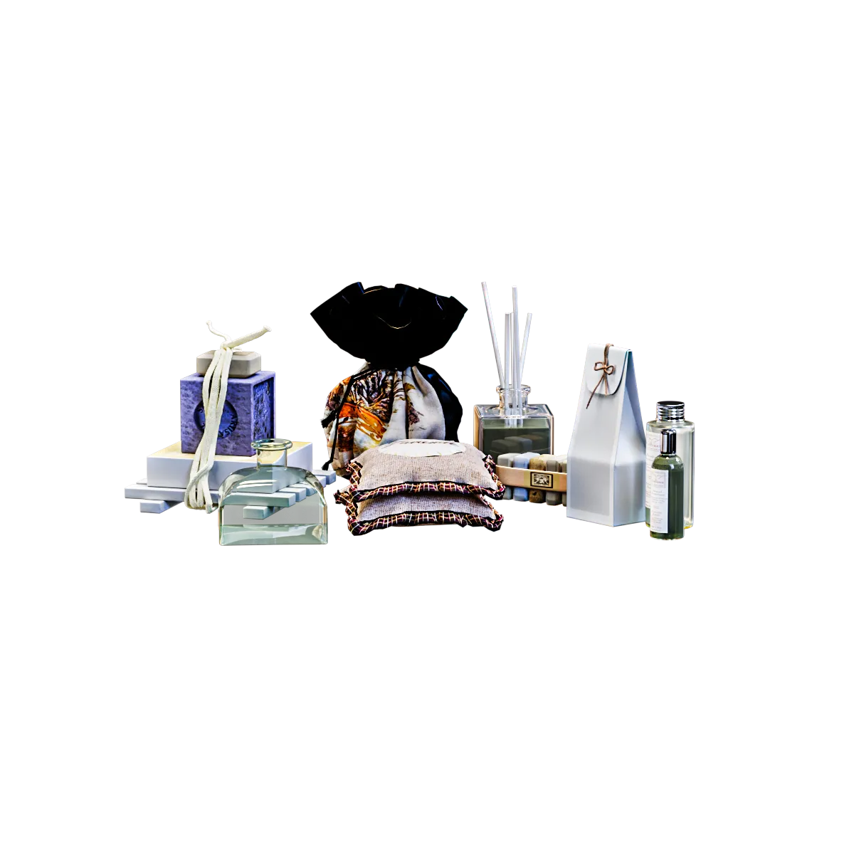 furniture – Collines de Provence lavanda set 3ds Max