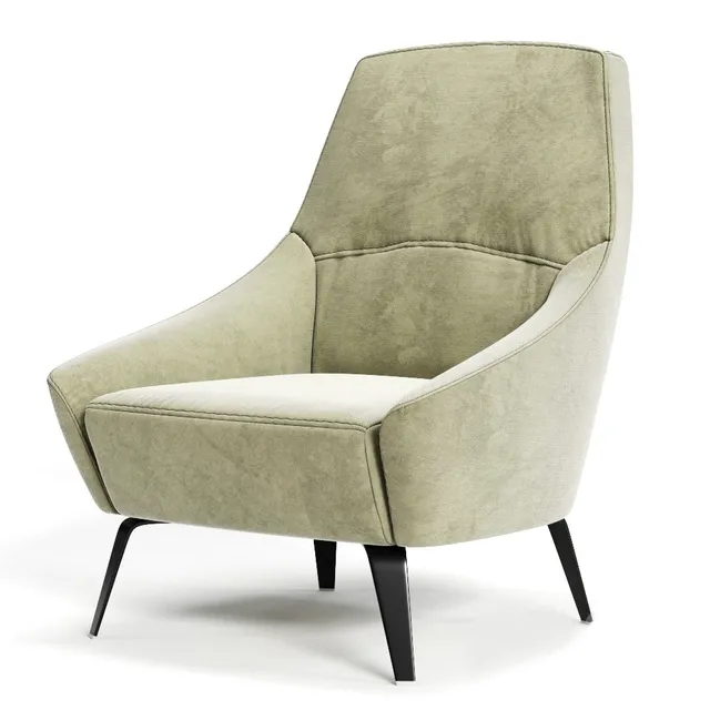 furniture – Colombini Casa Delta  armchair 3ds Max