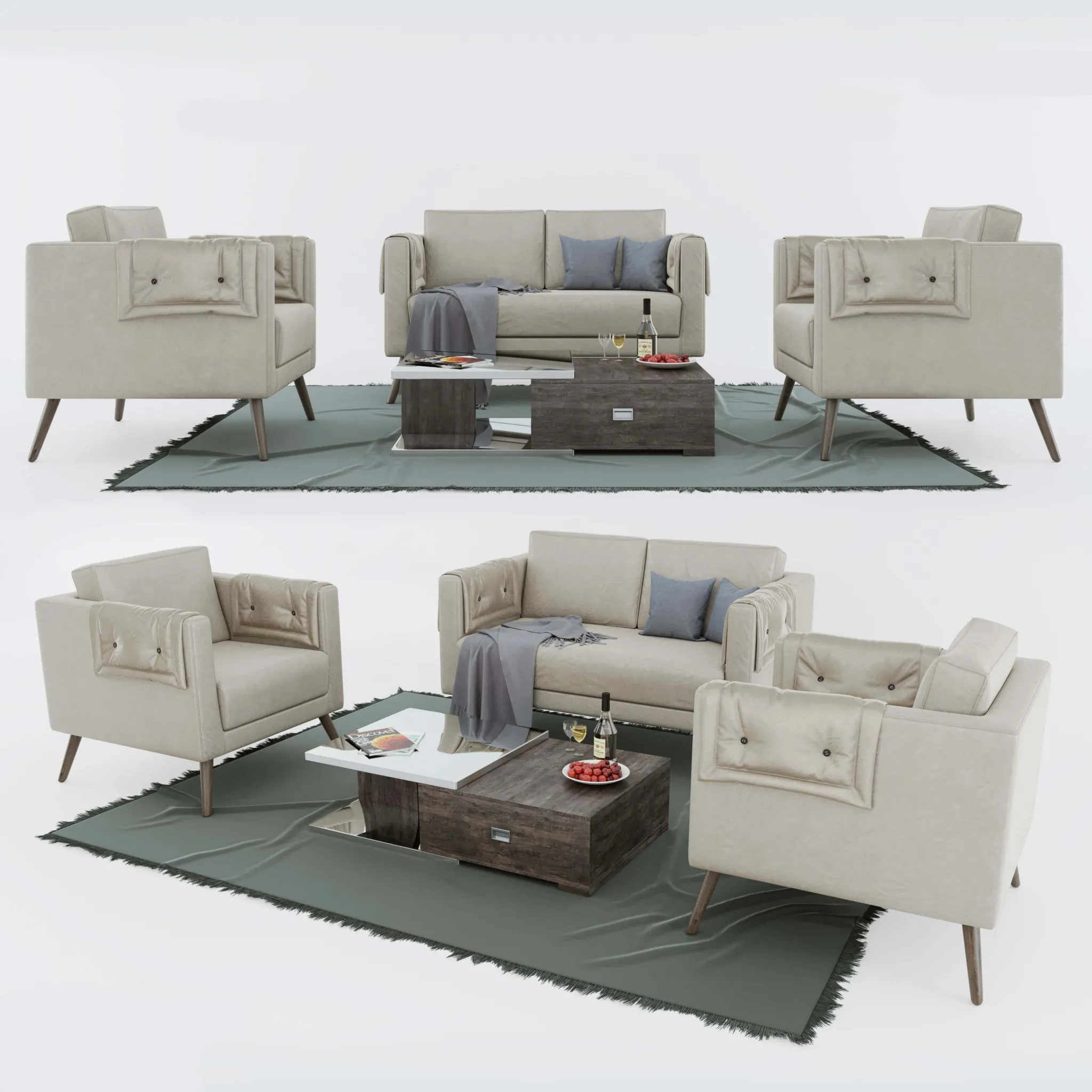 furniture – Combinare Liv 3ds Max