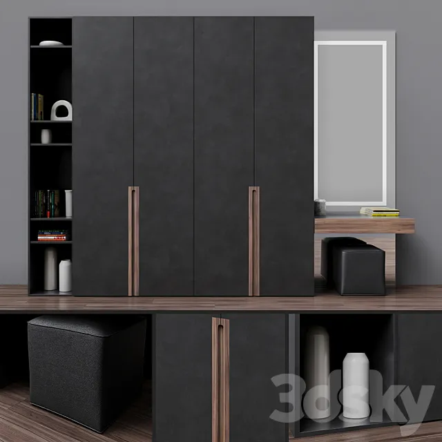 Furniture composition 01 3ds Max