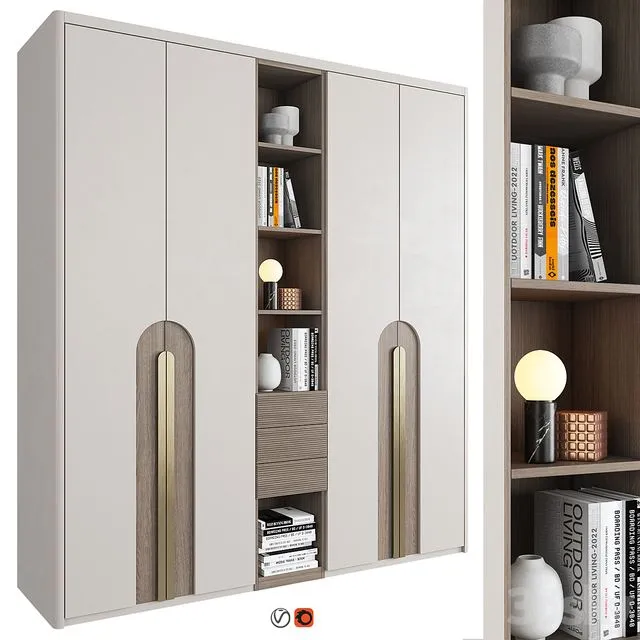 Furniture Composition 143 3dsMax Model