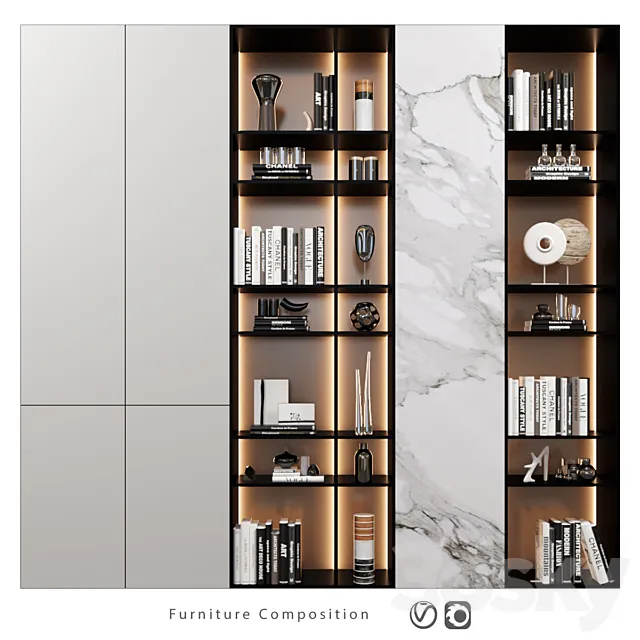 Furniture composition | 170 3ds Max