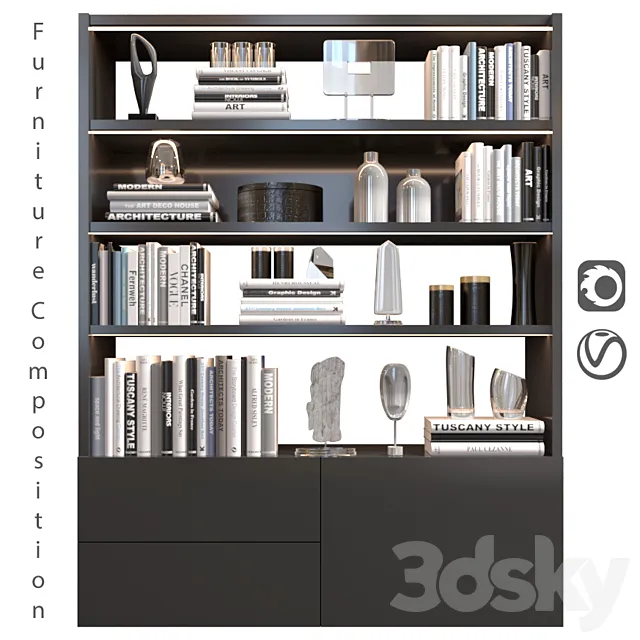 Furniture Composition | 21 3DSMax File