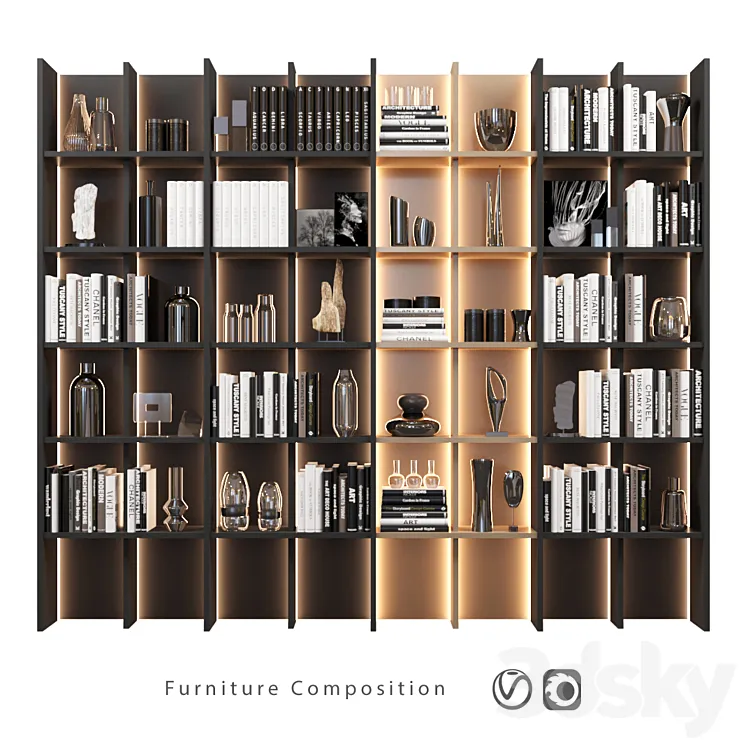 Furniture Composition | 38 3DS Max