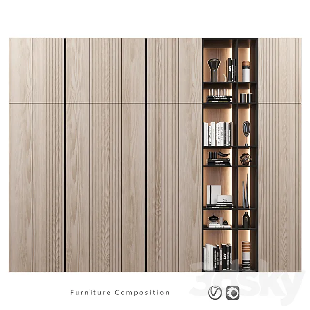 Furniture composition | 385 3DS Max Model