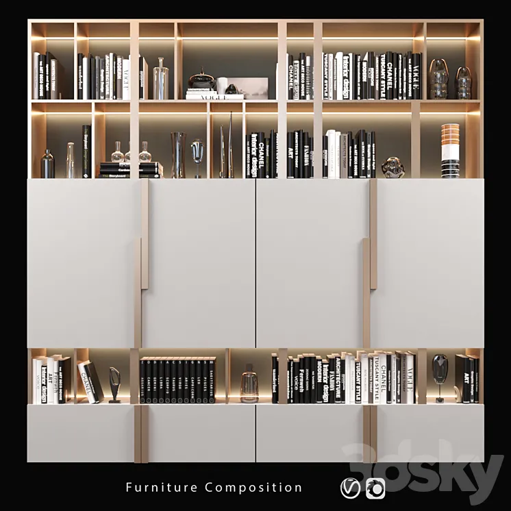 Furniture Composition | 44 3DS Max