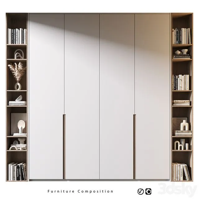 Furniture Composition 506 3dsMax Model