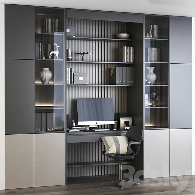 Furniture composition 7 3DS Max Model