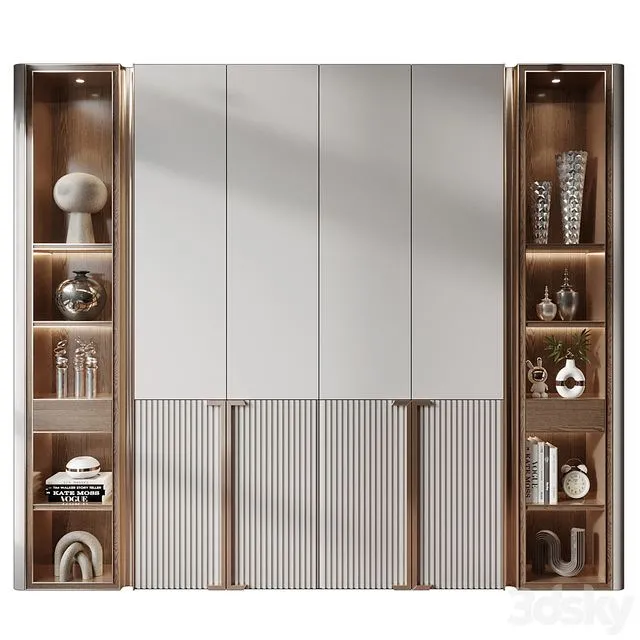 Furniture composition 708 3dsMax Model