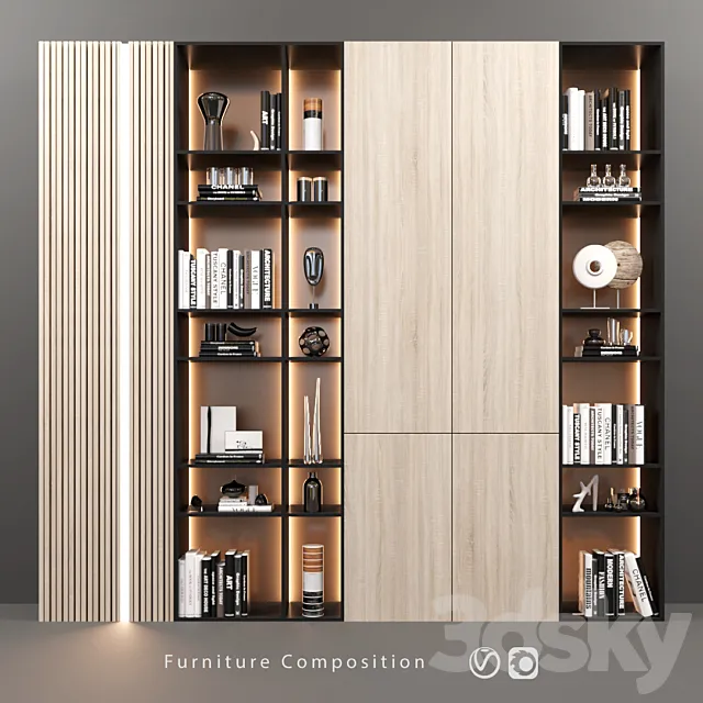 Furniture Composition | 73 3ds Max