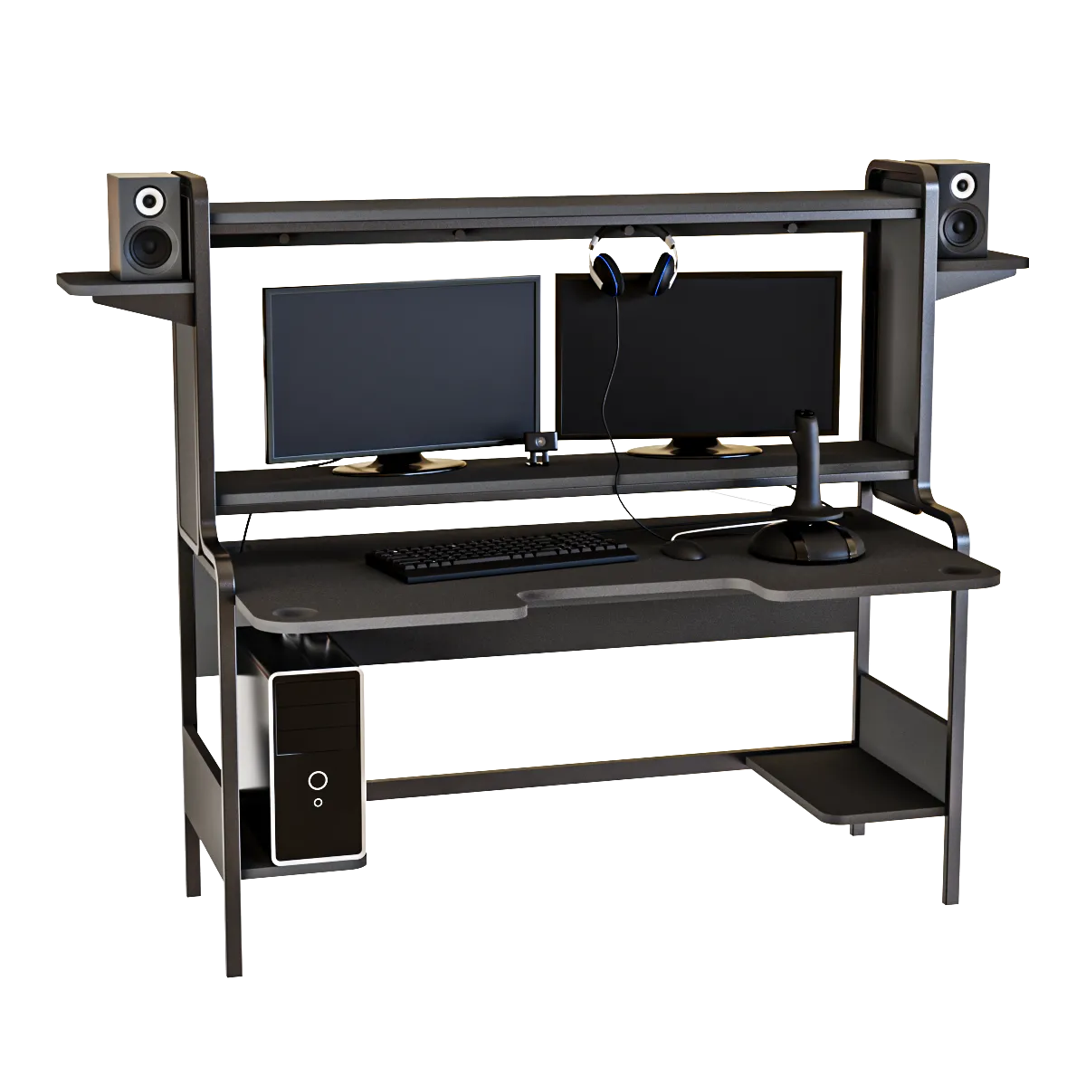 furniture – Computer table 3ds Max