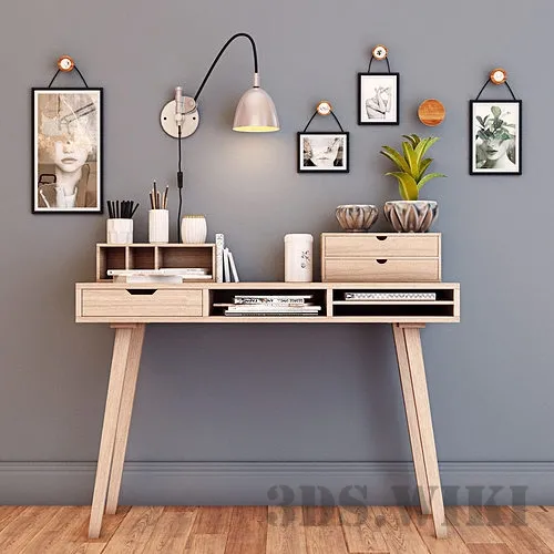 furniture – Concole and decor 3ds Max