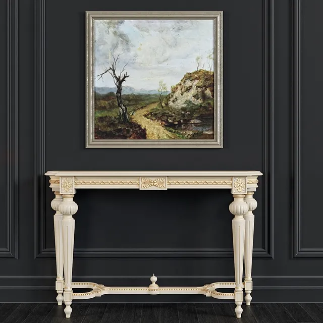 furniture – Console Angelo Cappellini Art 356 3ds Max