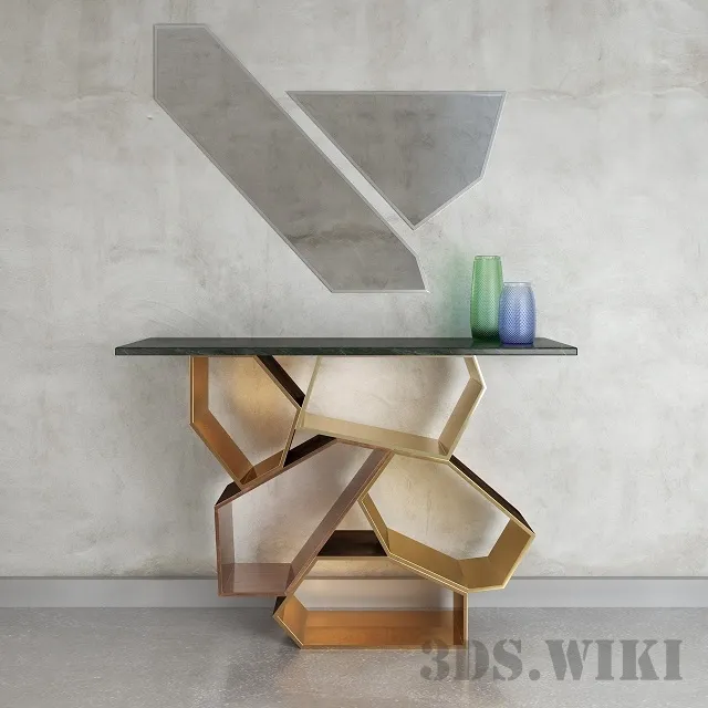 furniture – Console Krypton 3ds Max