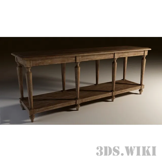 furniture – CONSOLE TABLE 3ds Max