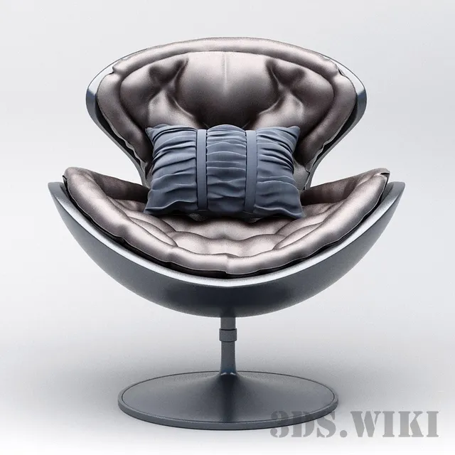 furniture – Contemporary armchair 3ds Max
