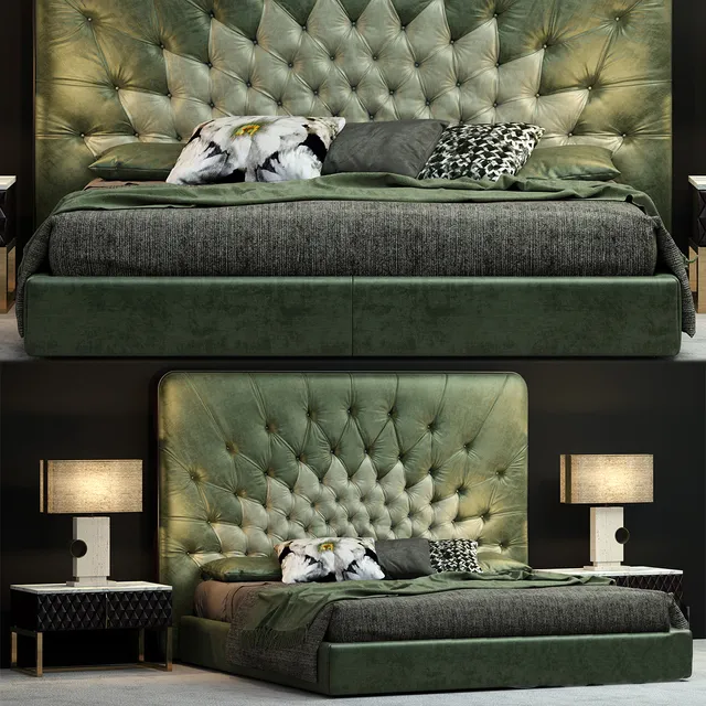 furniture – Contemporary bed VERTIGO 4 3ds Max