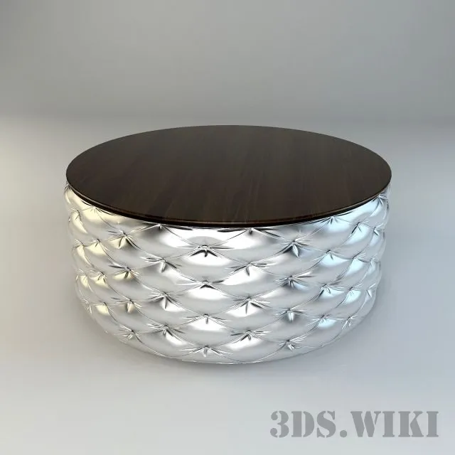 furniture – Contemporary round coffee table 3ds Max