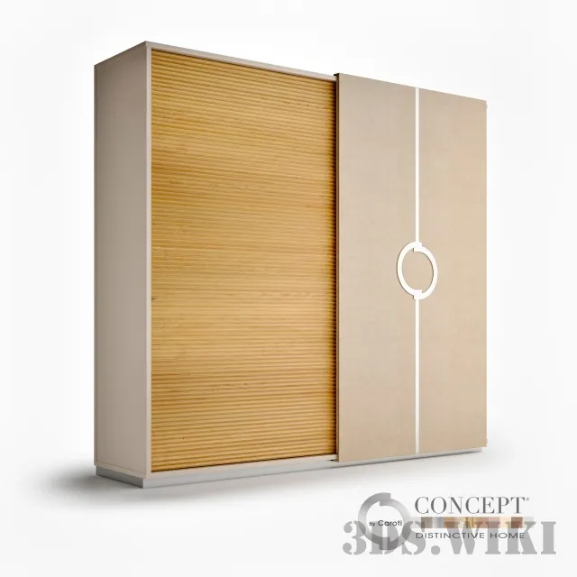furniture – Contemporary Wardrobe 3ds Max