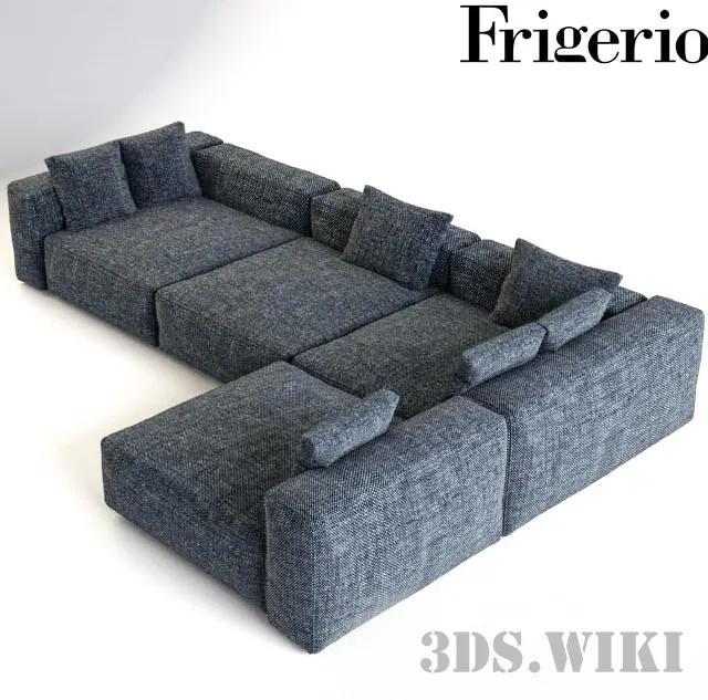 furniture – Corner sofa 3ds Max