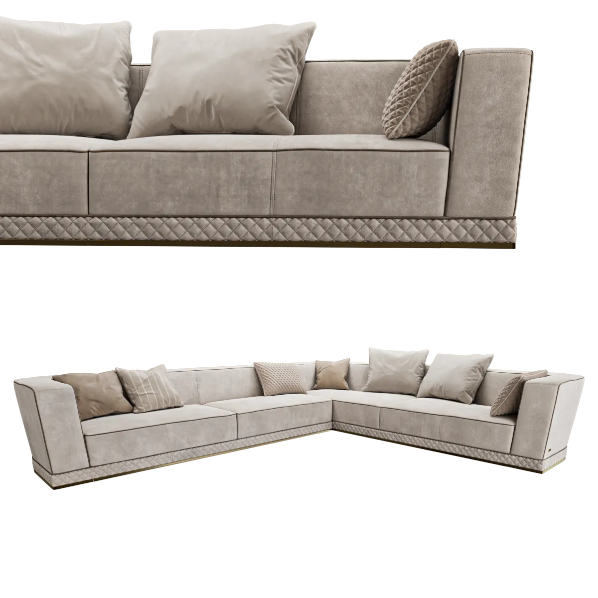 furniture – Corner sofa 3ds Max