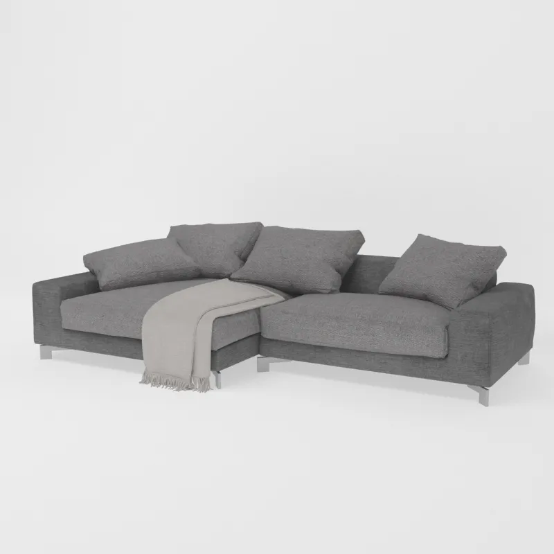 furniture – Corner sofa in the living room 3ds Max