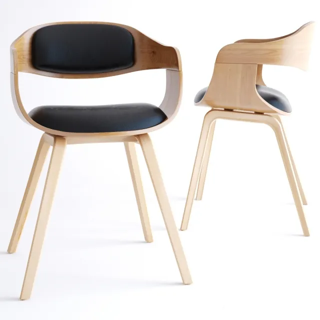 furniture – Costa chair- Kare Design – bruin 3ds Max