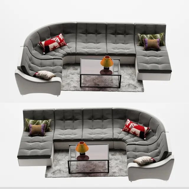 furniture – Couch Montreal 3ds Max
