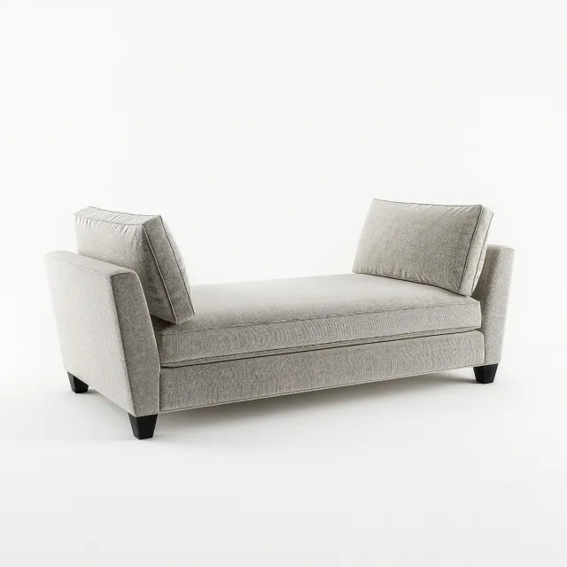 furniture – Crate and  Barrel banquette 3ds Max