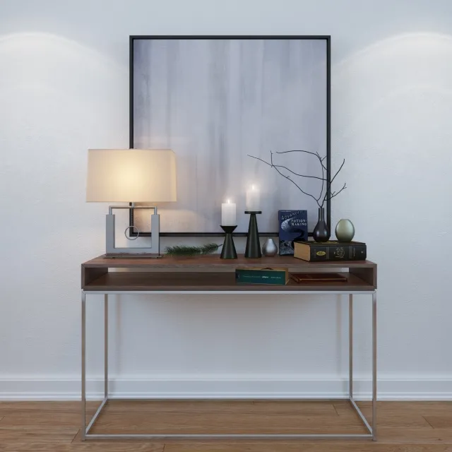 furniture – Crate and Barrel Set 02 3ds Max