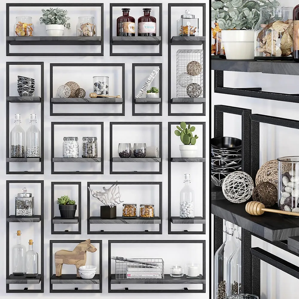 furniture – D-Bodhi Shelfmate Black 3ds Max