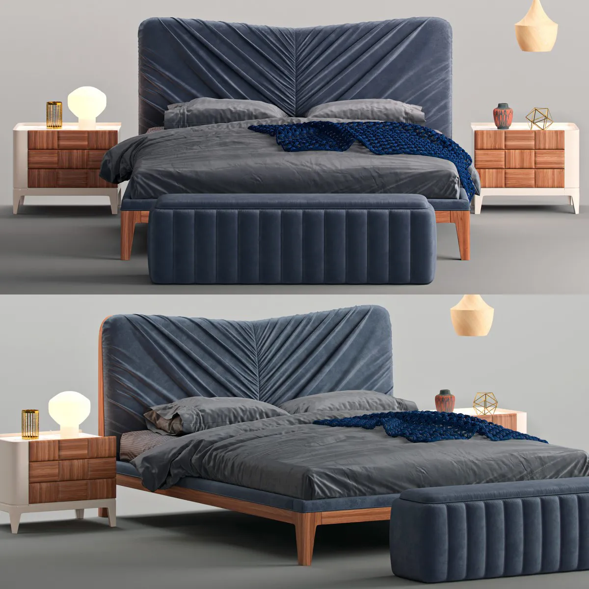 furniture – Dall Agnese Dama bed 07 3ds Max