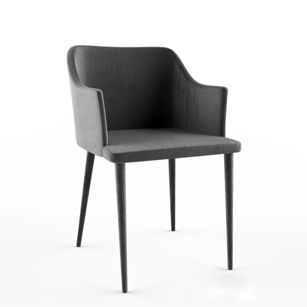 furniture – Danai light gray chair 3ds Max
