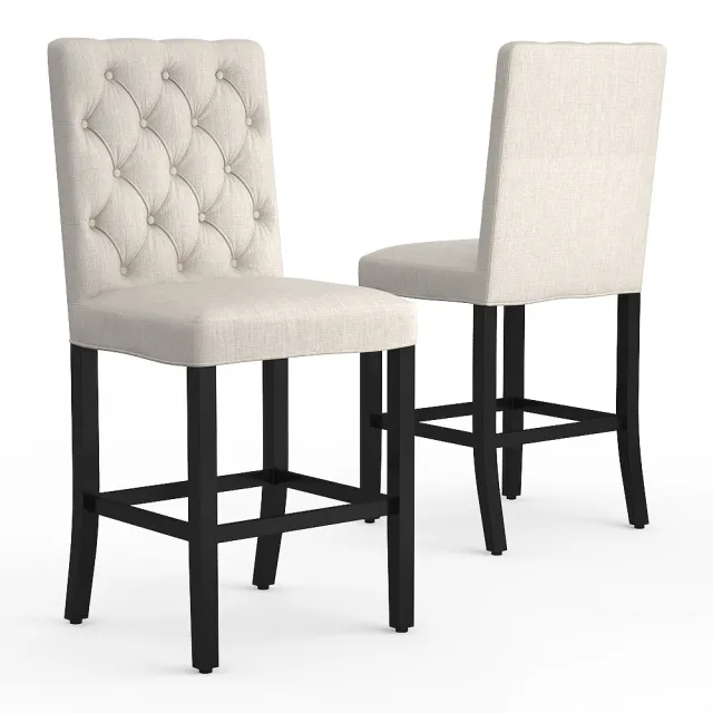 furniture – Dantone Bar stool Bordeaux 3ds Max