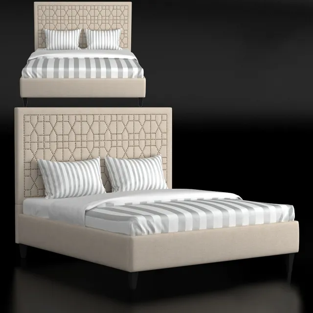 furniture – Dantone Casablanca bed 07 3ds Max