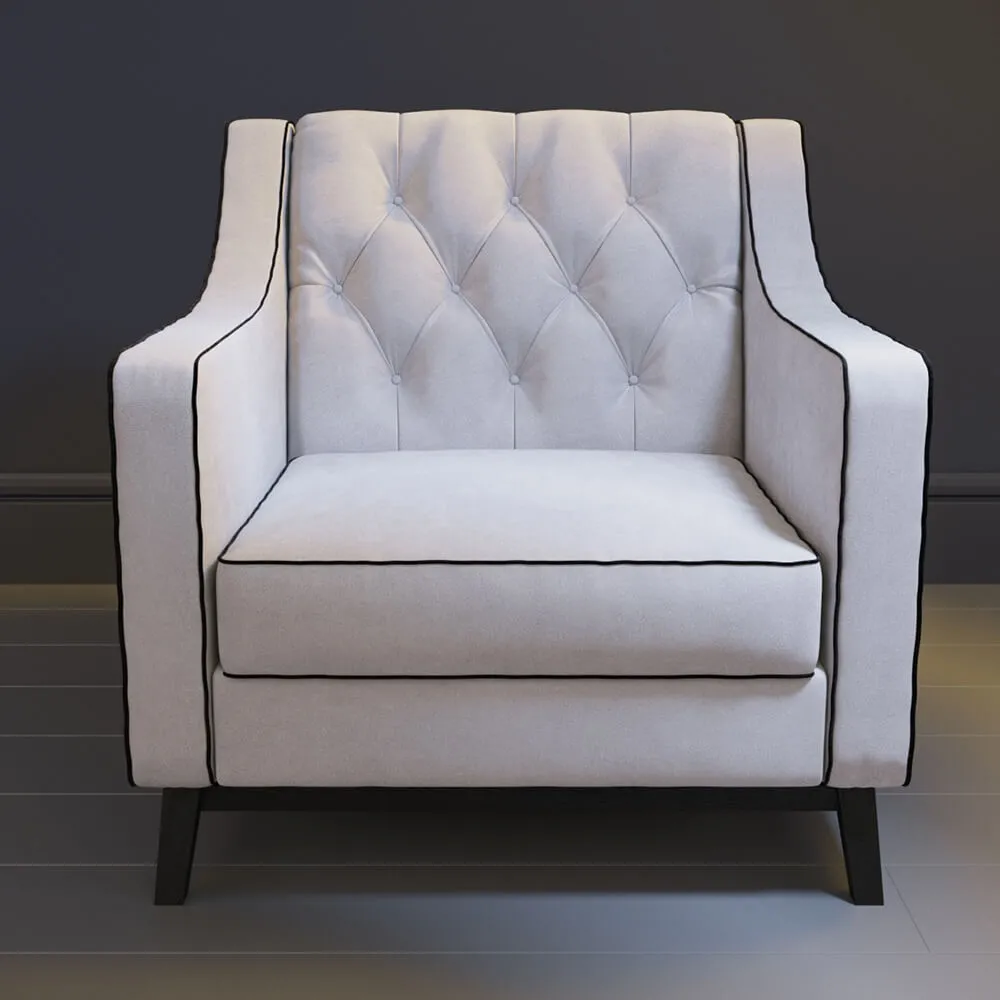 furniture – Dantone Home Brighton classic armchair 3ds Max