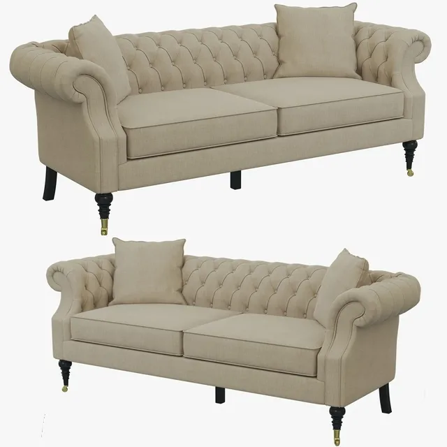 furniture – Dantone Home Zhiverni sofa 3ds Max