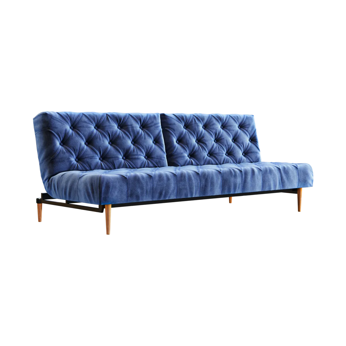 furniture – Dark blue sofa 3ds Max