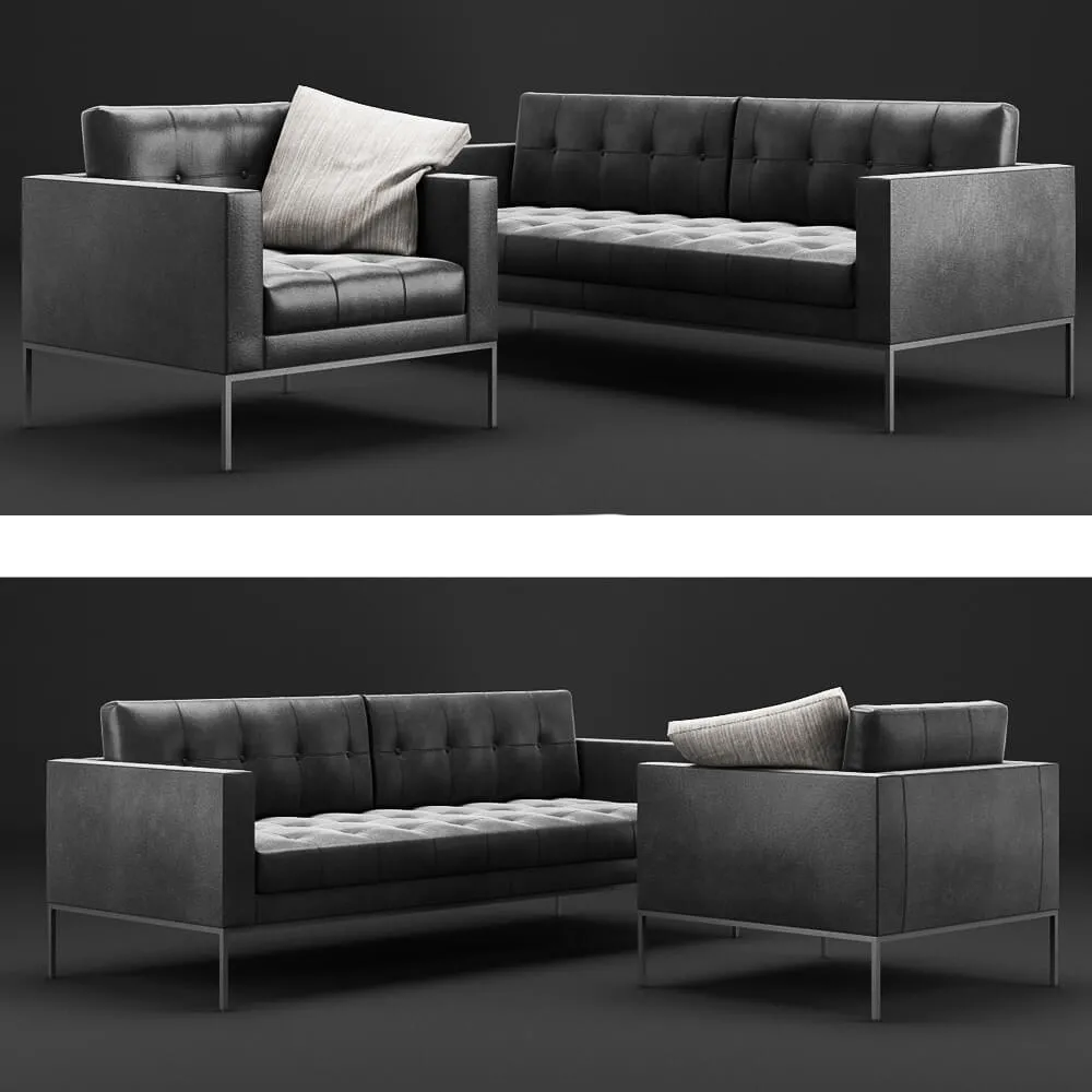 furniture – De Sede DS-159 set 3ds Max