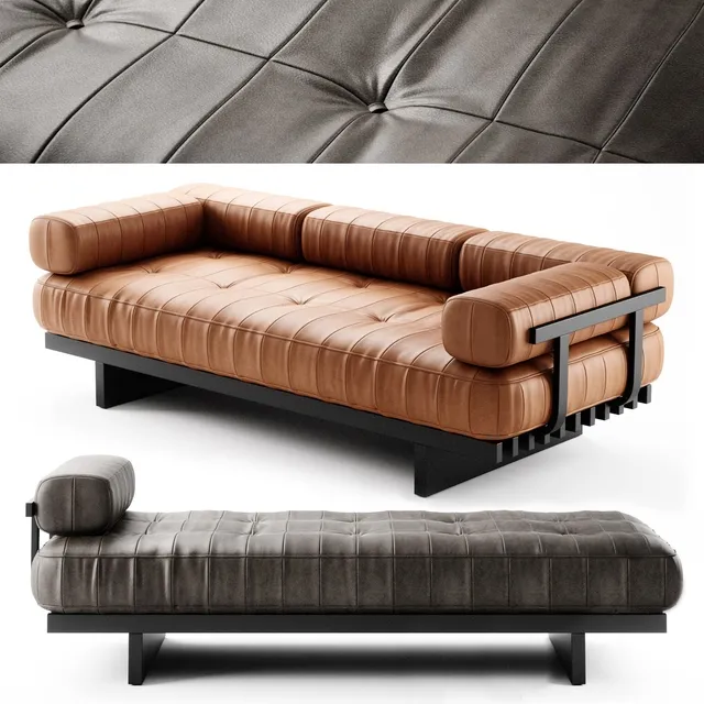 furniture – de Sede DS-80 sofa 3ds Max