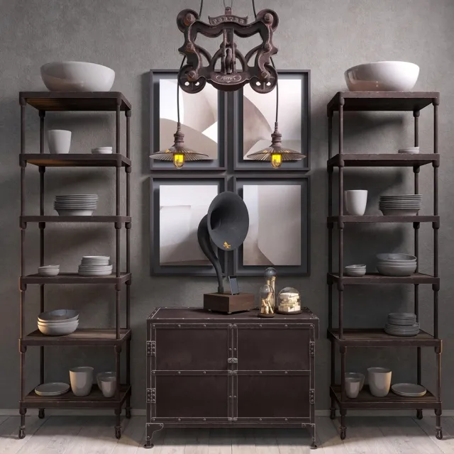 furniture – Decor Restoration Hardware 3ds Max