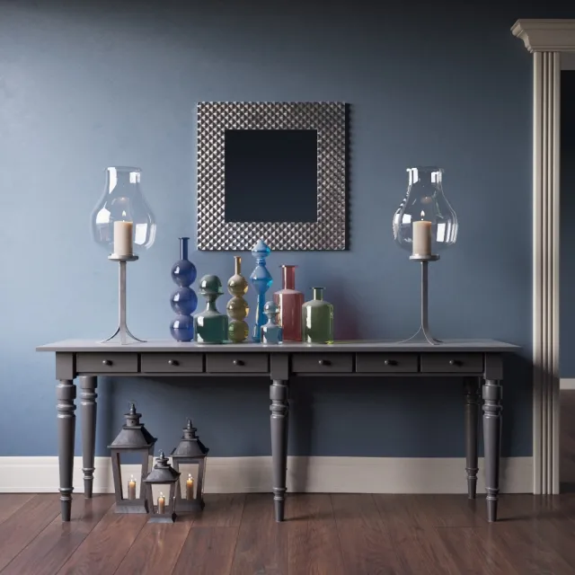 furniture – Decor Set 12 3ds Max