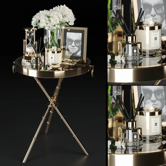 furniture – Decoration set 103 3ds Max