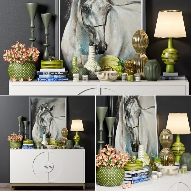 furniture – Decorative console  table-4 3ds Max